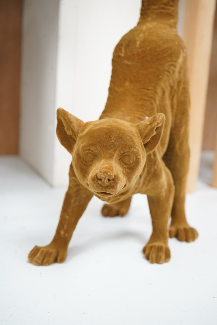 A contemporary study of a lemur, 50cm high